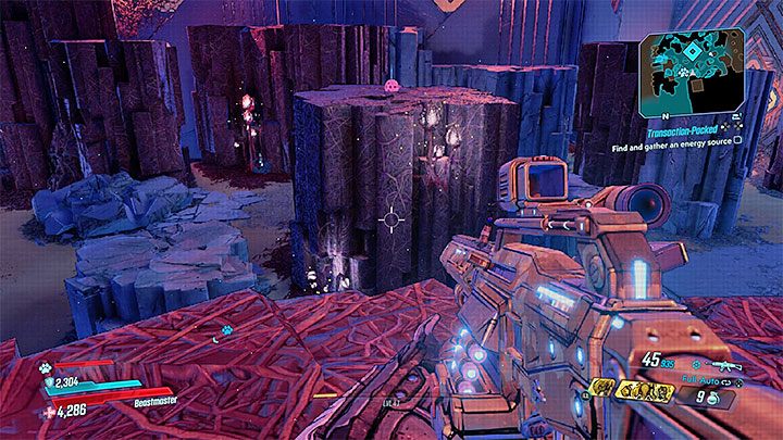 Po zaliczonym przemarszu zagadaj do Mickey Tricksa i wyrusz do lokacji, w której znajduje się drugi hotspot - Nekrotafeyo | Zadanie poboczne w Borderlands 3 - Borderlands 3 - poradnik do gry