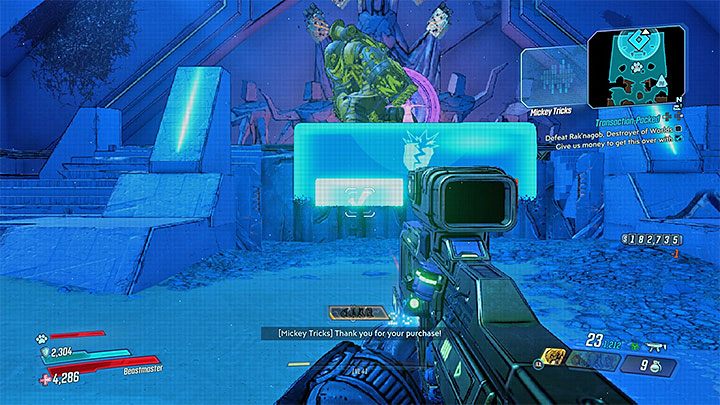 Pogadaj z Mickey Tricksem i udaj się do ostatniego trzeciego hotspotu - Nekrotafeyo | Zadanie poboczne w Borderlands 3 - Borderlands 3 - poradnik do gry