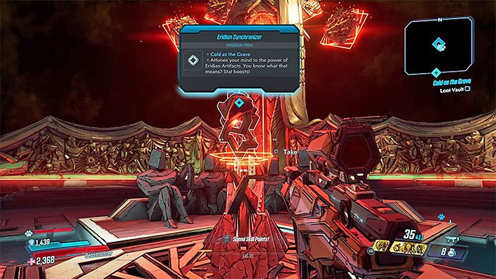 Po przejściu przez portal znajdziesz się w skarbcu Vault of the Graveward - Jak korzystać z artefaktów w Borderlands 3? - Borderlands 3 - poradnik do gry