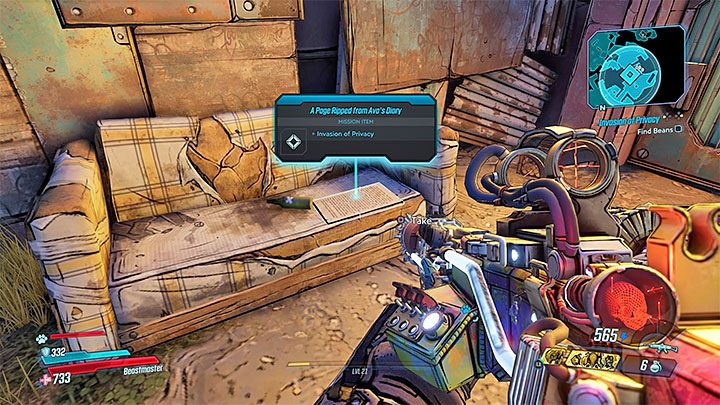 Musisz docierać do miejsc, w których znajdują się kolejne strony dziennika - Sanctuary | Zadanie poboczne w Borderlands 3 - Borderlands 3 - poradnik do gry