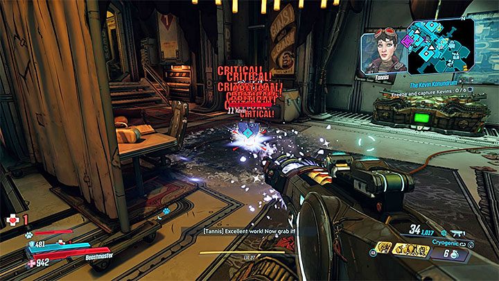 Przetestuj działanie broni na jednym ze stworzeń nazywanych Kevinami - Sanctuary | Zadanie poboczne w Borderlands 3 - Borderlands 3 - poradnik do gry