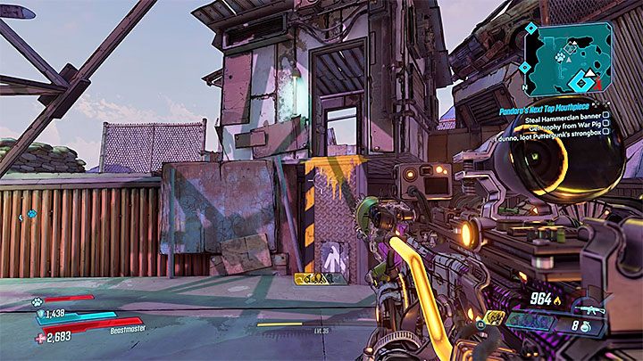 W dzienniku pojawią się trzy cele i możesz zajmować się nimi w dowolnej kolejności - Sanctuary | Zadanie poboczne w Borderlands 3 - Borderlands 3 - poradnik do gry