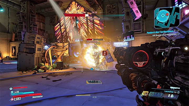 Udaj się teraz na arenę, na której pojawił się nowy Mouthpiece - Sanctuary | Zadanie poboczne w Borderlands 3 - Borderlands 3 - poradnik do gry