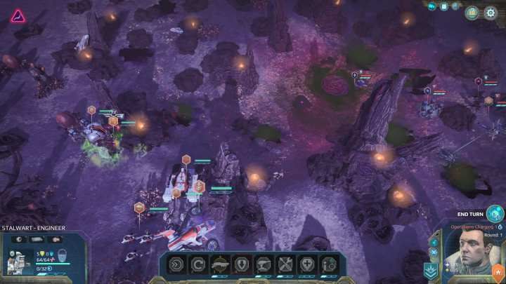 Wykorzystanie osłon terenowych jest kluczowe. - Przebieg starcia w Age of Wonders Planetfall - Age of Wonders Planetfall - poradnik do gry