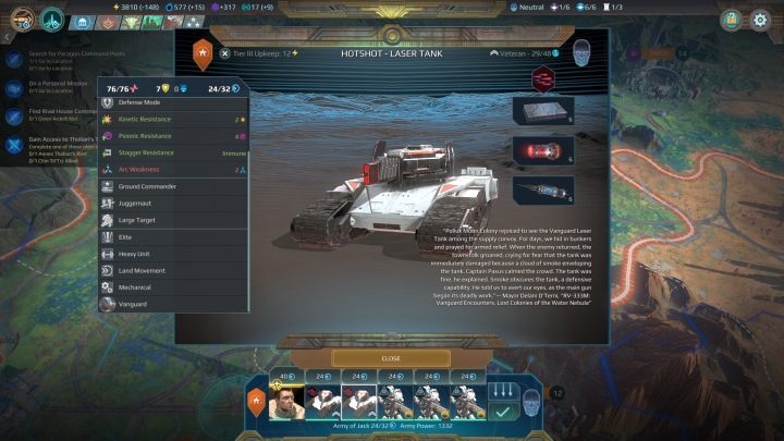 Rolę i typ jednostki sprawdzić można na jej karcie. - Role, typy i poziomy jednostek w Age of Wonders Planetfall - Age of Wonders Planetfall - poradnik do gry