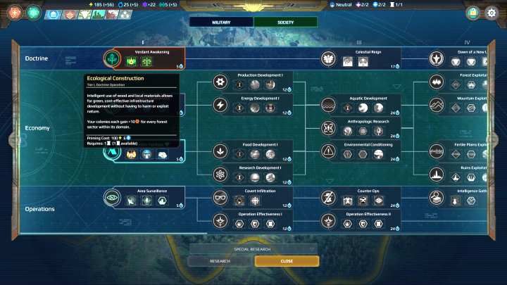 Zielone Przebudzenie (Verdant Awakening) to technologia, którą warto opracować zaraz na początku rozgrywki. - Amazon | Frakcja w Age of Wonders Planetfall - Age of Wonders Planetfall - poradnik do gry