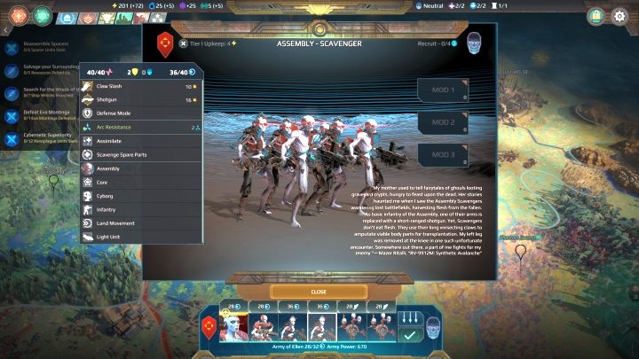 Spora część jednostek jest w stanie wyleczyć się poprzez ataki wręcz. - Zgromadze (Assembly) | Frakcja w Age of Wonders Planetfall - Age of Wonders Planetfall - poradnik do gry