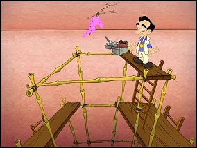 3 - [Statek] Rzut podkową cz.2 | Larry 7 Miłość na Fali - Larry 7: Miłość na Fali - poradnik do gry