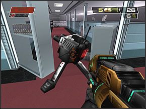 Przejście przez mniejsze drzwi będzie zablokowane - Admin Area | Public Information Building | Red Faction II - Red Faction II - poradnik do gry