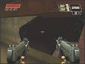 Gdy Cię minie, ruszaj za nim do miejsca, w którym możesz się schronić - The Train! The Train! | Underground | Red Faction II - Red Faction II - poradnik do gry