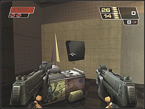 Poczekaj aż skończą, po czym zrób większy otwór i przejdź przez niego do nowego pomieszczenia - The Train! The Train! | Underground | Red Faction II - Red Faction II - poradnik do gry