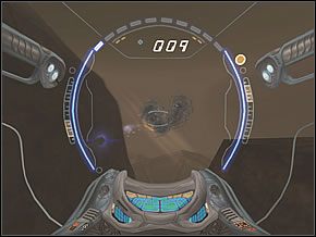 Te niebezpieczne urządzenia mogą narobić nie lada bałaganu, jeśli pozwolisz im za blisko podpłynąć (robią się czerwone, jeśli Cię zwęszą) - Dive! Dive! Dive! | A River Runs to it | Red Faction II - Red Faction II - poradnik do gry