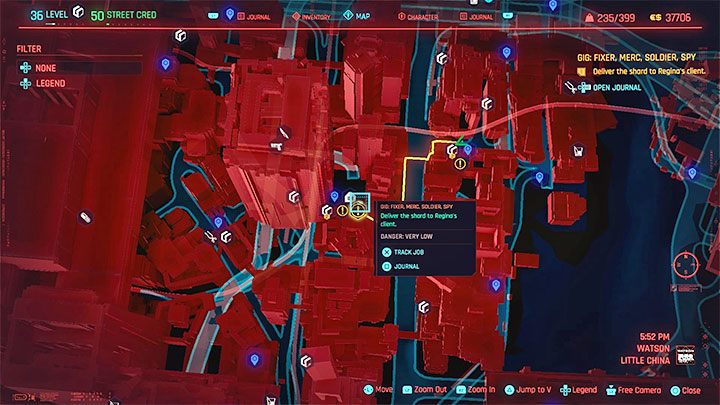 Jeżeli masz problemy z zaliczeniem danej dzielnicy, to spróbuj wykonać następujące czynności - Cyberpunk 2077: Wszystkie Trofea / Osiągnięcia - Cyberpunk 2077 - poradnik do gry