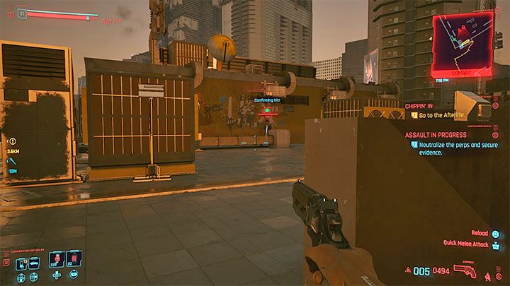 Wyposaż V w dowolny rewolwer i próbę zdobycia osiągnięcia podejmij w dowolnej lokacji z przeciwnikami (np - Cyberpunk 2077: Wszystkie Trofea / Osiągnięcia - Cyberpunk 2077 - poradnik do gry