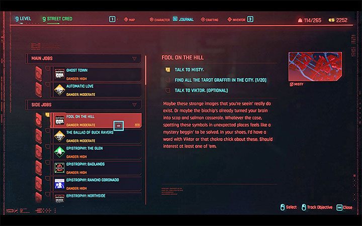 W celu uznania danego muralu za odkryty musisz się do niego zbliżyć i wcisnąć klawisz interakcji lub zeskanować go na odległość - Cyberpunk 2077: Wszystkie Trofea / Osiągnięcia - Cyberpunk 2077 - poradnik do gry