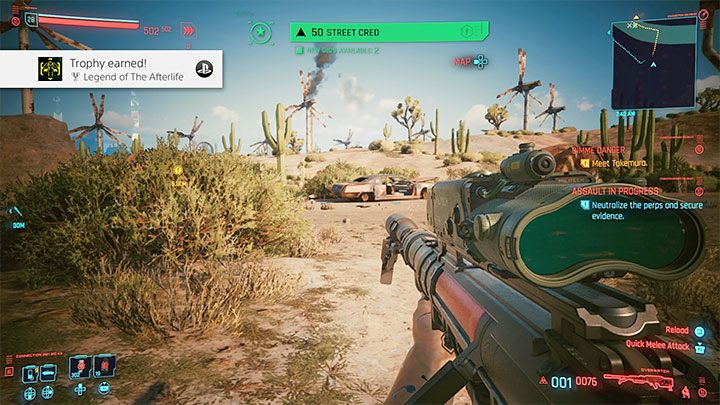 Rodzaj trofeum: srebrne - Cyberpunk 2077: Wszystkie Trofea / Osiągnięcia - Cyberpunk 2077 - poradnik do gry