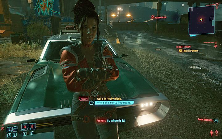 Panam Palmer to kobieta, która jest najemniczką wykonującą niebezpieczne zlecenia za kredyty - Cyberpunk 2077: Panam Palmer - romans/seks - Cyberpunk 2077 - poradnik do gry