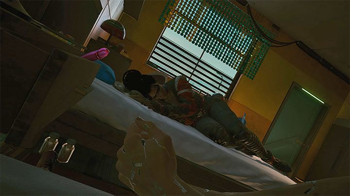 Panam postanowi przespać się w hotelu i możesz subtelnie zasugerować żebyście wynajęli wspólny pokój z jednym łóżkiem - Cyberpunk 2077: Panam Palmer - romans/seks - Cyberpunk 2077 - poradnik do gry