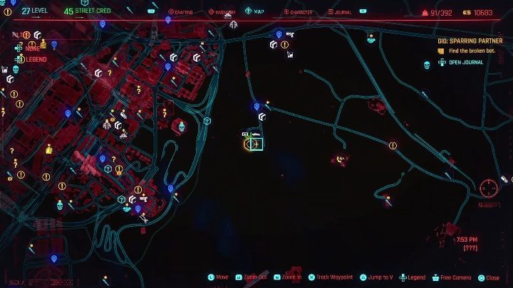 Lokalizacja: wschodnia część Badlands, Red Peaks - Cyberpunk 2077: Kradzież, Badlands - kontrakty, solucja, mapa - Cyberpunk 2077 - poradnik do gry