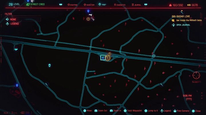 Lokalizacja: wschodnia część Badlands, Rocky Ridge - Cyberpunk 2077: Kradzież, Badlands - kontrakty, solucja, mapa - Cyberpunk 2077 - poradnik do gry