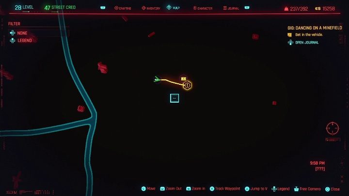 Lokalizacja: wschodnia część Badlands, Rocky Ridge - Cyberpunk 2077: Przesyłka specjalna, Badlands - kontrakty, solucja, mapa - Cyberpunk 2077 - poradnik do gry