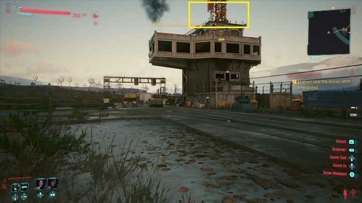 Cel: zniszczenie przekaźnika - Cyberpunk 2077: Sabotaż, Badlands - kontrakty, solucja, mapa - Cyberpunk 2077 - poradnik do gry