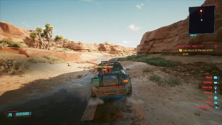 Burce nie jest przez nikogo pilnowany - Cyberpunk 2077: Ratunek, Badlands - kontrakty, solucja, mapa - Cyberpunk 2077 - poradnik do gry