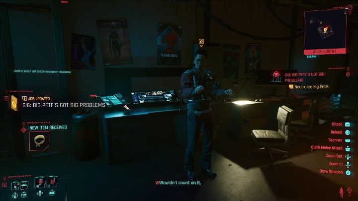 Cel: Big Pete, żywy bądź martwy - Cyberpunk 2077: Neutralizacja, Badlands - kontrakty, solucja, mapa - Cyberpunk 2077 - poradnik do gry