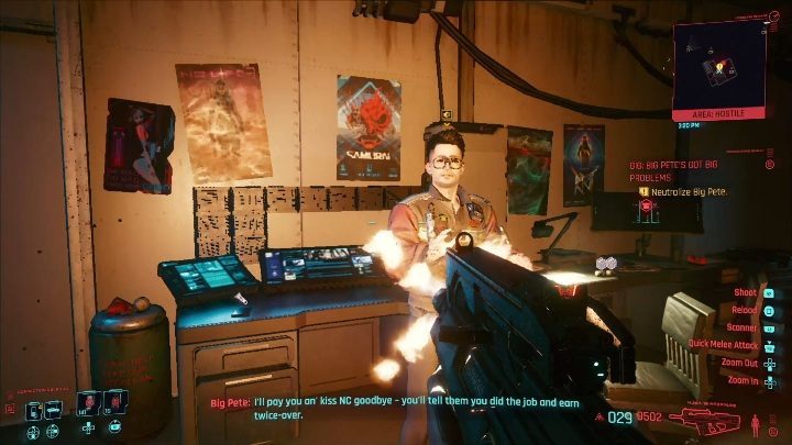 Solucja: twoim zadaniem jest odnalezienie Big Petea - Cyberpunk 2077: Neutralizacja, Badlands - kontrakty, solucja, mapa - Cyberpunk 2077 - poradnik do gry