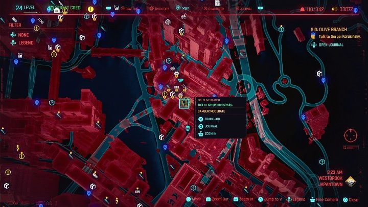 1 - Cyberpunk 2077: Przesyłka specjalna, Westbrook - kontrakty, solucja, mapa - Cyberpunk 2077 - poradnik do gry