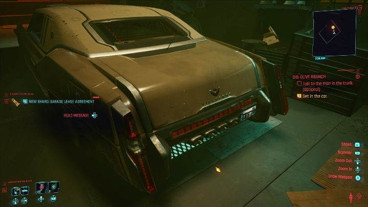 Cel: samochód - Cyberpunk 2077: Przesyłka specjalna, Westbrook - kontrakty, solucja, mapa - Cyberpunk 2077 - poradnik do gry