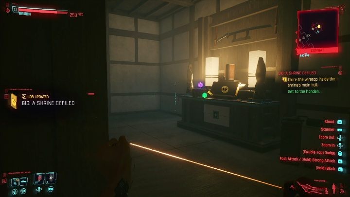 Solucja: twoim zadaniem jest dostanie się do główniej świątyni, a następnie dojście do komputera - Cyberpunk 2077: Sabotaż, Westbrook - kontrakty, solucja, mapa - Cyberpunk 2077 - poradnik do gry