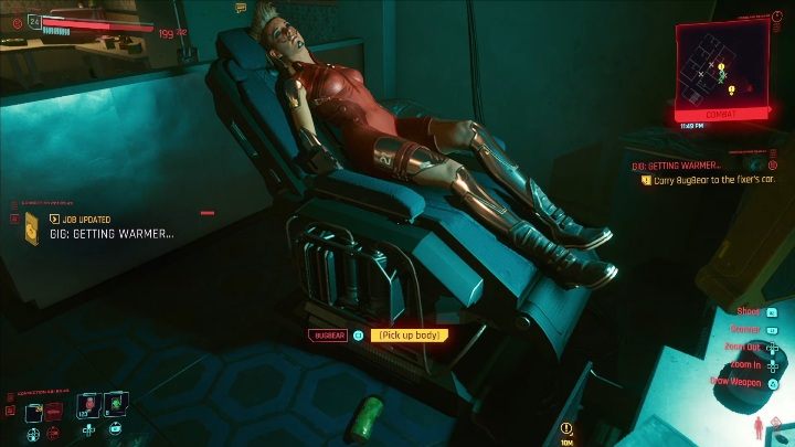 Cel: 8ug8ear, żywa - Cyberpunk 2077: Ratunek, Westbrook - kontrakty, solucja, mapa - Cyberpunk 2077 - poradnik do gry