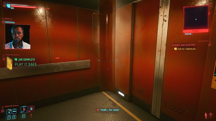 Nie wszystko pójdzie zgodnie z planem i trzeba brać nogi za pas - Cyberpunk 2077: Przerwane milczenie/Play It Safe - solucja, opis przejścia - Cyberpunk 2077 - poradnik do gry