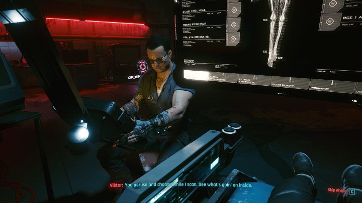Gdy dotrzesz na miejsce idź do sklepu Misty na spotkanie z Viktorem - Cyberpunk 2077: Miasto snów/The Ripperdoc - solucja, opis przejścia - Cyberpunk 2077 - poradnik do gry