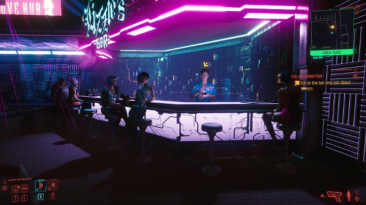 Zagadaj do Mateo i zapytaj o Evelyn Parker - Cyberpunk 2077: Cherchez la Femme/The Information - solucja, opis przejścia - Cyberpunk 2077 - poradnik do gry