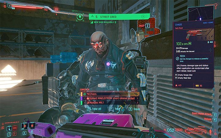 Doprowadzi to także do opcjonalnej walki z bossem, Roycem we własnej osobie we wspomaganym pancerzu, jeśli nie zlikwidowałeś go w trakcie negocjacji - Cyberpunk 2077: Bilet wstępu/The Pickup - solucja, opis przejścia - Cyberpunk 2077 - poradnik do gry