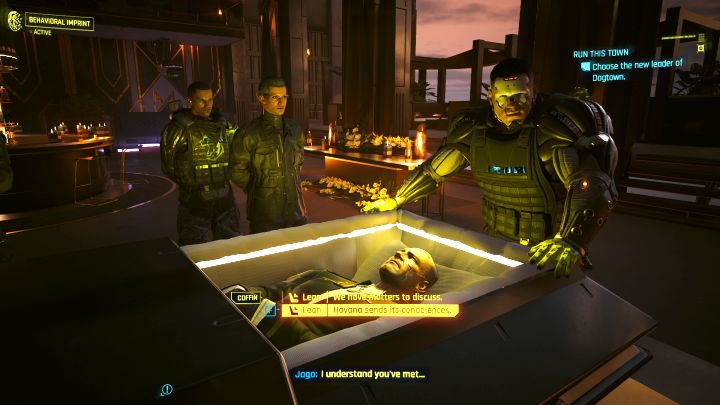 Podczas spotkania przy trumnie możecie - Cyberpunk Phantom Liberty: Interregnum - solucja, opis przejścia - Cyberpunk 2077 - poradnik do gry