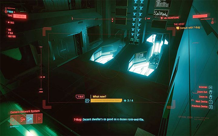 Odblokujesz opcję przełączania się pomiędzy kamerami - Cyberpunk 2077: Jak przeprowadzić robota Flathead? - Cyberpunk 2077 - poradnik do gry