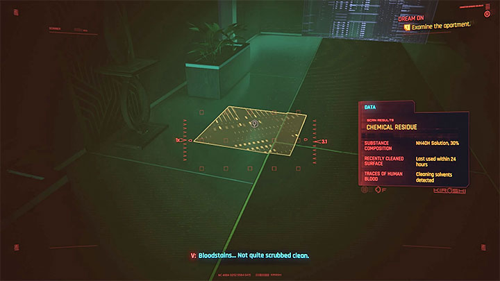 Elizabeth na początek dokona krótkiego obchodu po mieszkaniu, ale docelowo będziesz mógł je swobodnie eksplorować - Cyberpunk 2077: Bunraku - solucja, opis przejścia - Cyberpunk 2077 - poradnik do gry