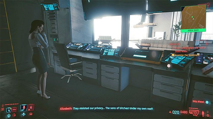 Ślady docelowo doprowadzą cię do zamkniętych drzwi - Cyberpunk 2077: Bunraku - solucja, opis przejścia - Cyberpunk 2077 - poradnik do gry