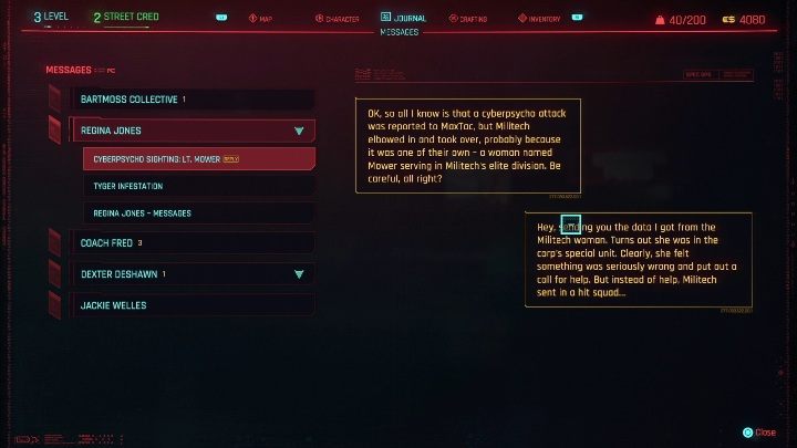 Aby ukończyć zadanie musisz wejść - Cyberpunk 2077: Porucznik Mower - cyberpsychopata, solucja - Cyberpunk 2077 - poradnik do gry