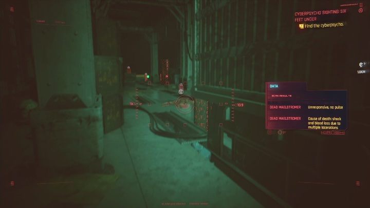 Hein znajduje się w budynku, w północnej części Watson, w dzielnicy Northside - Cyberpunk 2077: Głęboko pod ziemią - cyberpsychopata, solucja - Cyberpunk 2077 - poradnik do gry