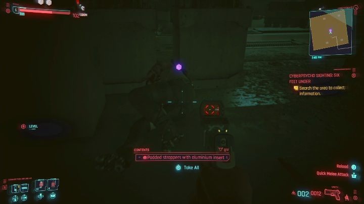 Po zneutralizowaniu przeciwnika zdobądź potrzebne informacje - Cyberpunk 2077: Głęboko pod ziemią - cyberpsychopata, solucja - Cyberpunk 2077 - poradnik do gry