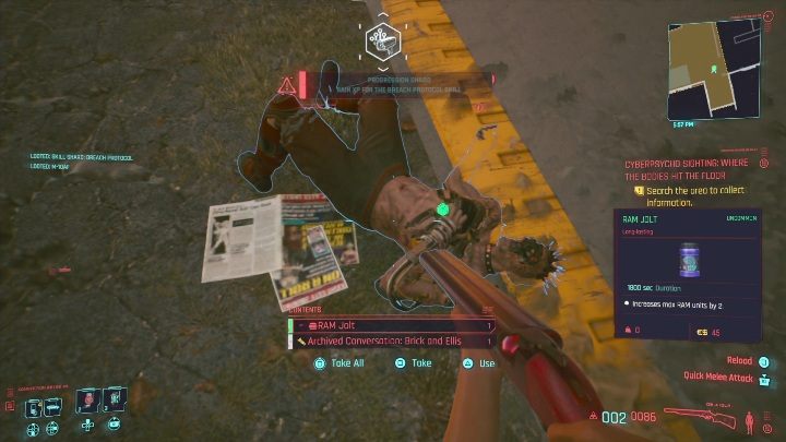 3 - Cyberpunk 2077: Gdzie leży pies pogrzebany - cyberpsychopata, solucja - Cyberpunk 2077 - poradnik do gry