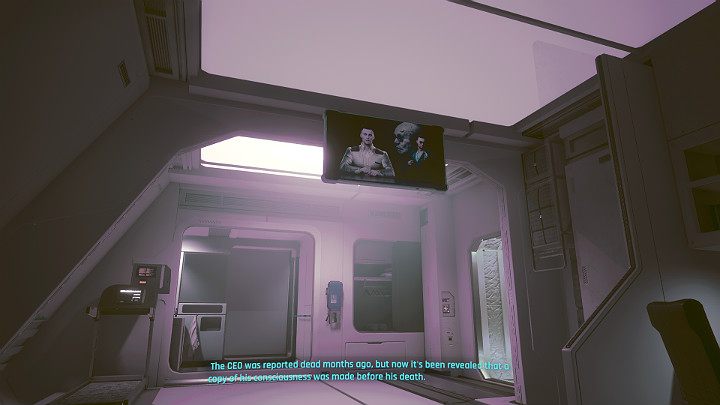 Z transmisji telewizyjnych dowiesz się, że Yorinobu rzeczywiście został ukarany za swoje czyny - Cyberpunk 2077: Zakończenie korporacyjne - Arasaka - Cyberpunk 2077 - poradnik do gry