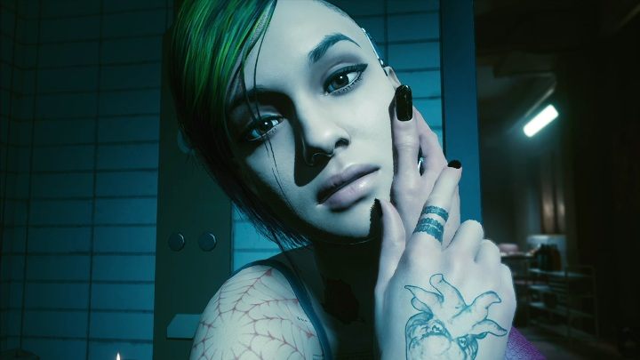 Tak, gra przewiduje opcję romansu z Judy - Cyberpunk 2077: Judy Alvarez - romans - Cyberpunk 2077 - poradnik do gry