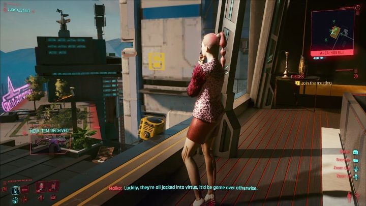 Na potrzeby nawiązania romansu z Judy musisz zacząć zajmować się jej pobocznymi questami, które stają się dostępne w dalszej części gry - Cyberpunk 2077: Judy Alvarez - romans - Cyberpunk 2077 - poradnik do gry
