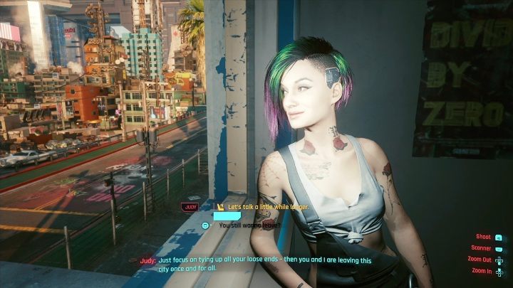 Jeśli udało ci się poprawnie rozegrać romans z Judy, to - Cyberpunk 2077: Judy Alvarez - romans - Cyberpunk 2077 - poradnik do gry