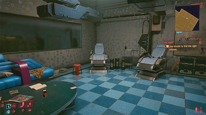 Nie musisz dokładnie badać wszystkich pomieszczeń laboratorium i skanować wszystkich znajdujących się w nich rzeczy - Cyberpunk 2077: Kwestia czasu/The Hunt (River) - solucja, opis przejścia - Cyberpunk 2077 - poradnik do gry